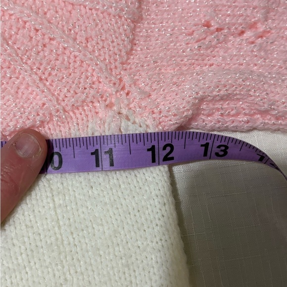 Vintage Pink and White Baby Knit Set - Picture 10 of 15